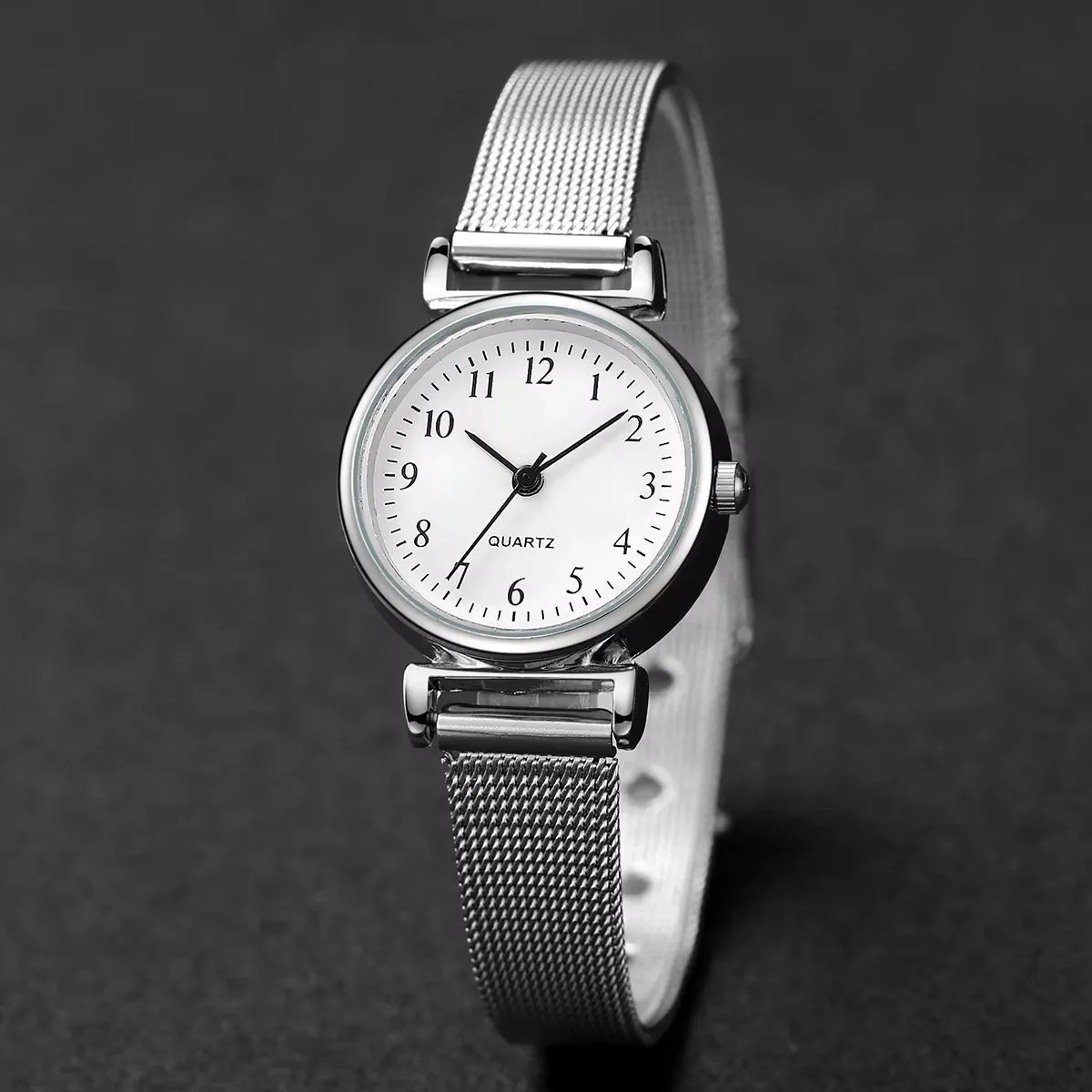 Arabic Dial Women Watch with Free Bracelet ( Standard Delivery )