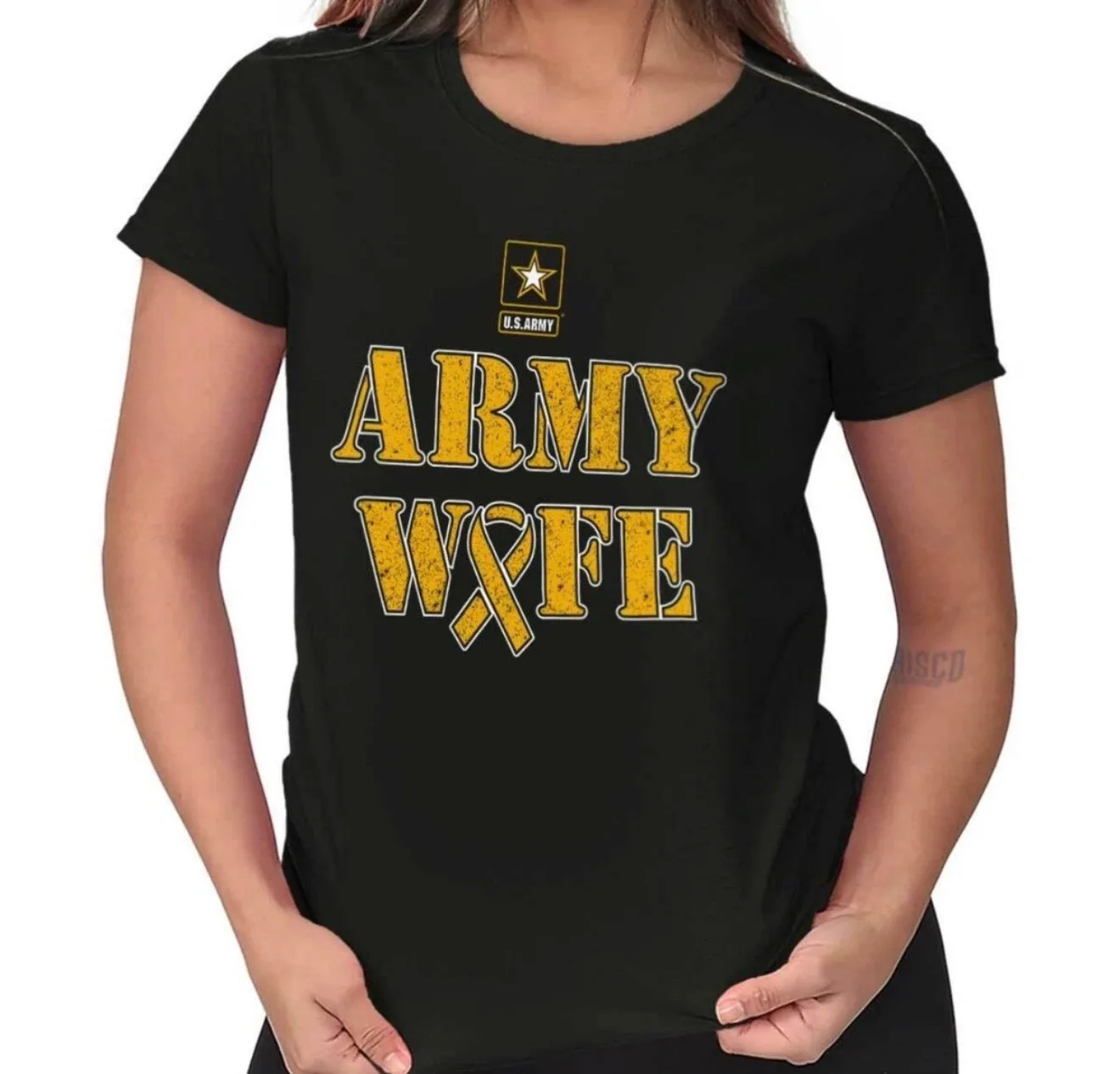 Army wife shirt cloth