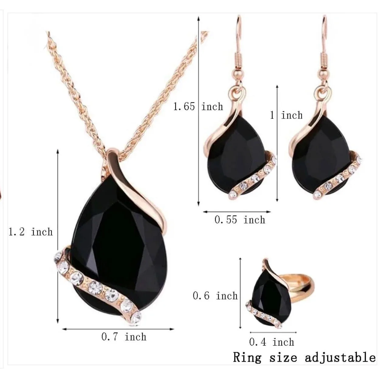 Crystal Jewelry Set ( Usa Express )