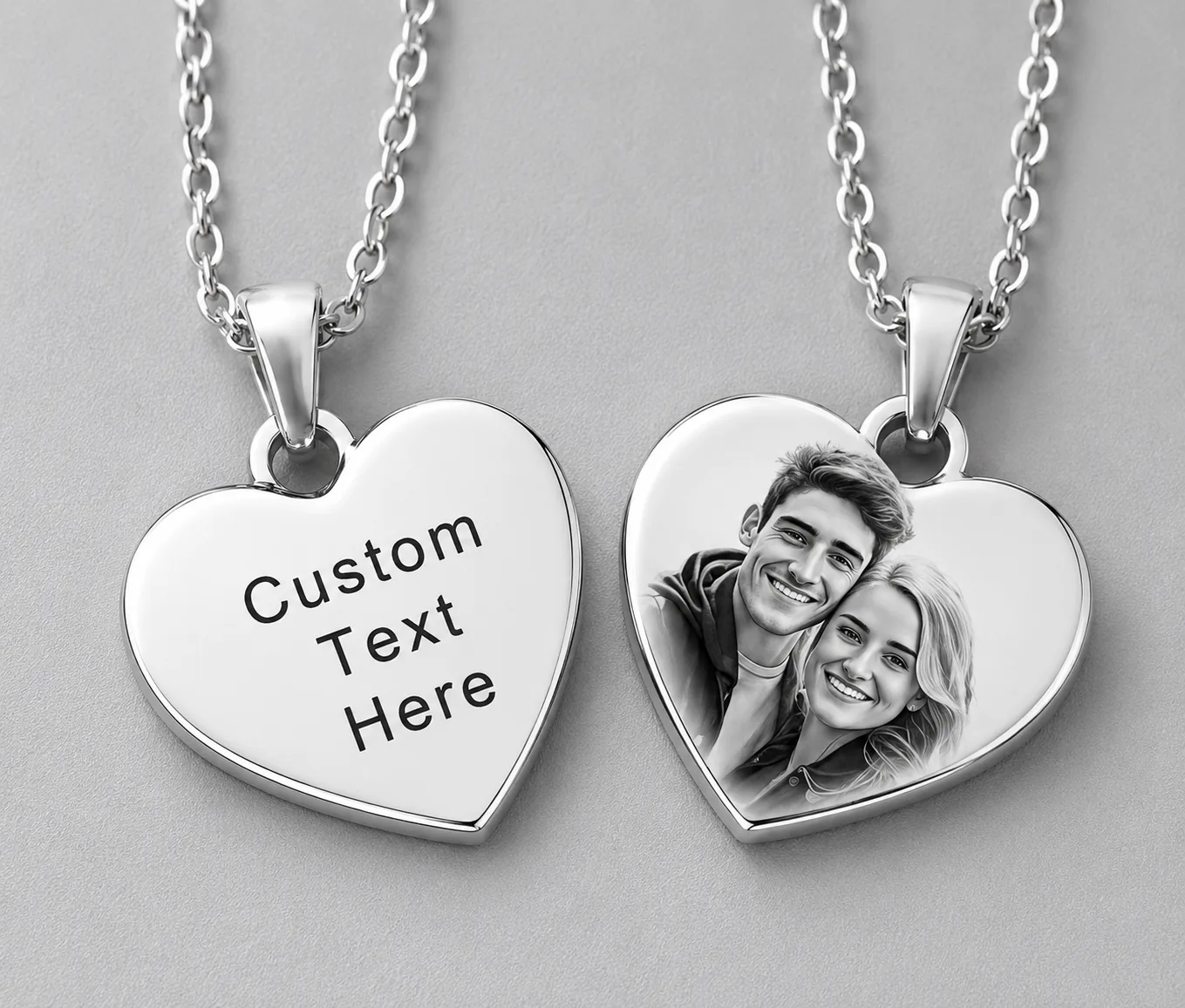 Customized Picture Necklace ( Standard Delivery )