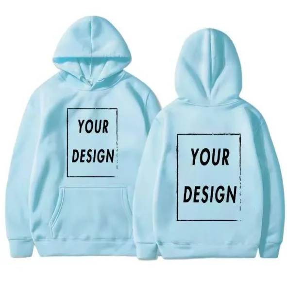 Customized Printed unisex Hoodie ( Standard Delivery )