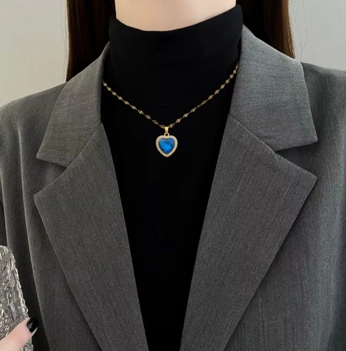 Heart-Shaped Necklace for Women ( Standard Delivery )