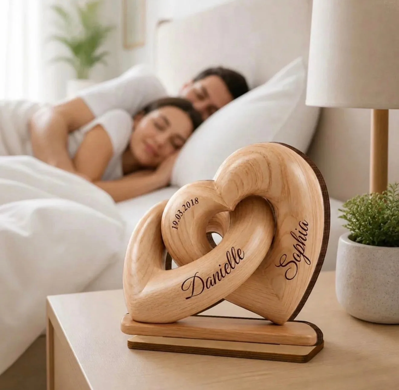 Personalized 2-Layered Wooden Plaque