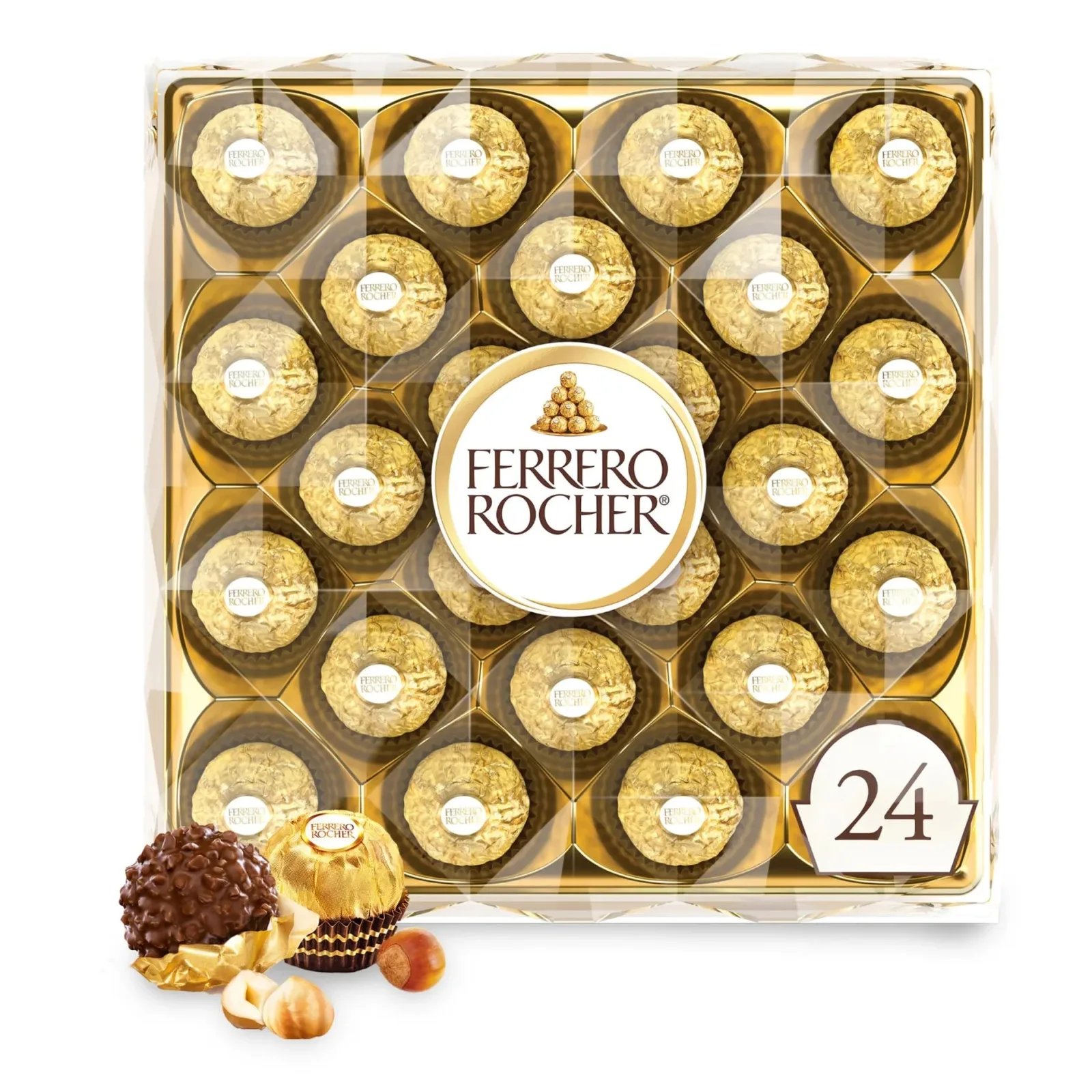Ferrero Rocher's milk chocolate ( Same Day Delivery Usa )
