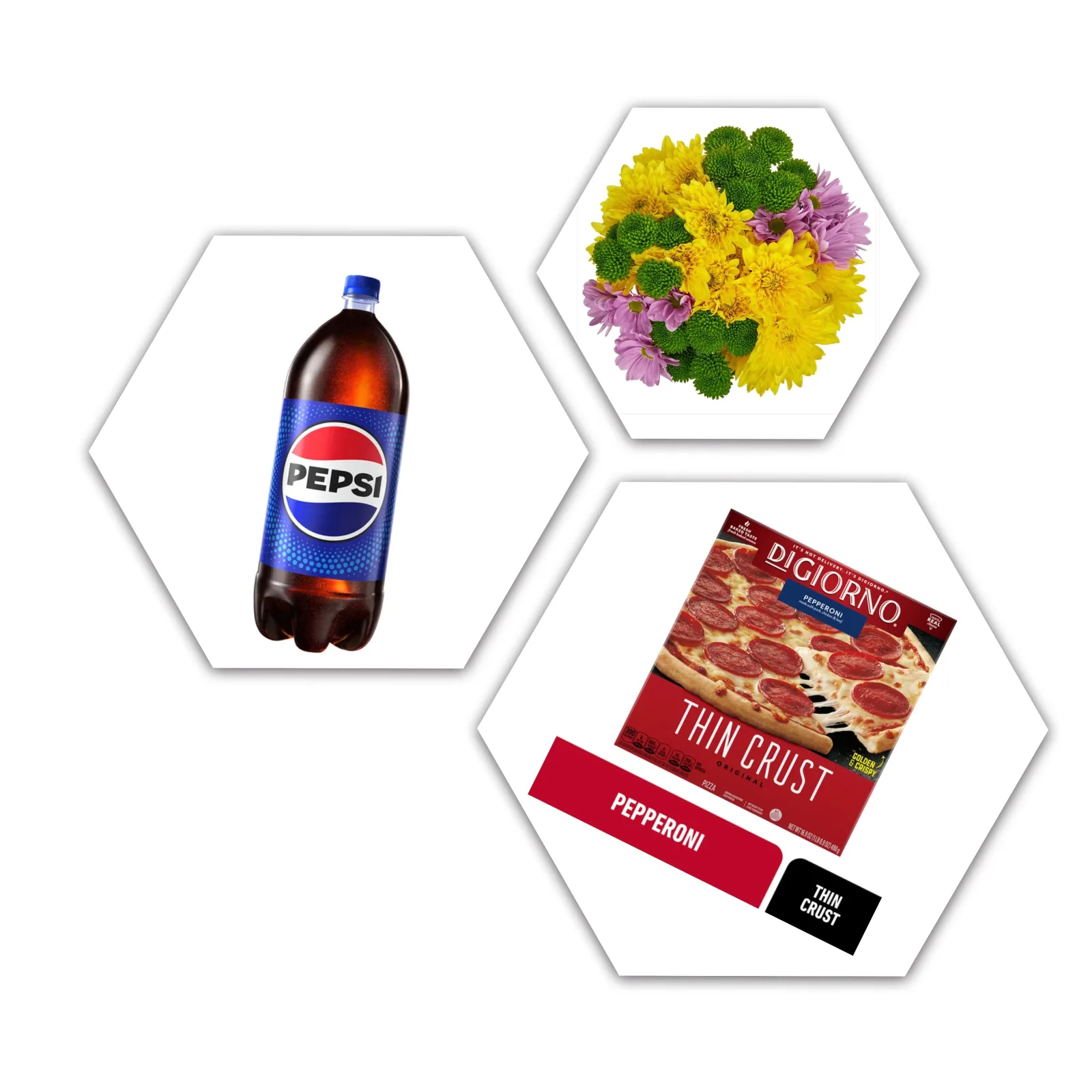 Premuim package - Fresh flower, Pizza and Free Note ( Same Day Delivery Usa & Canada )