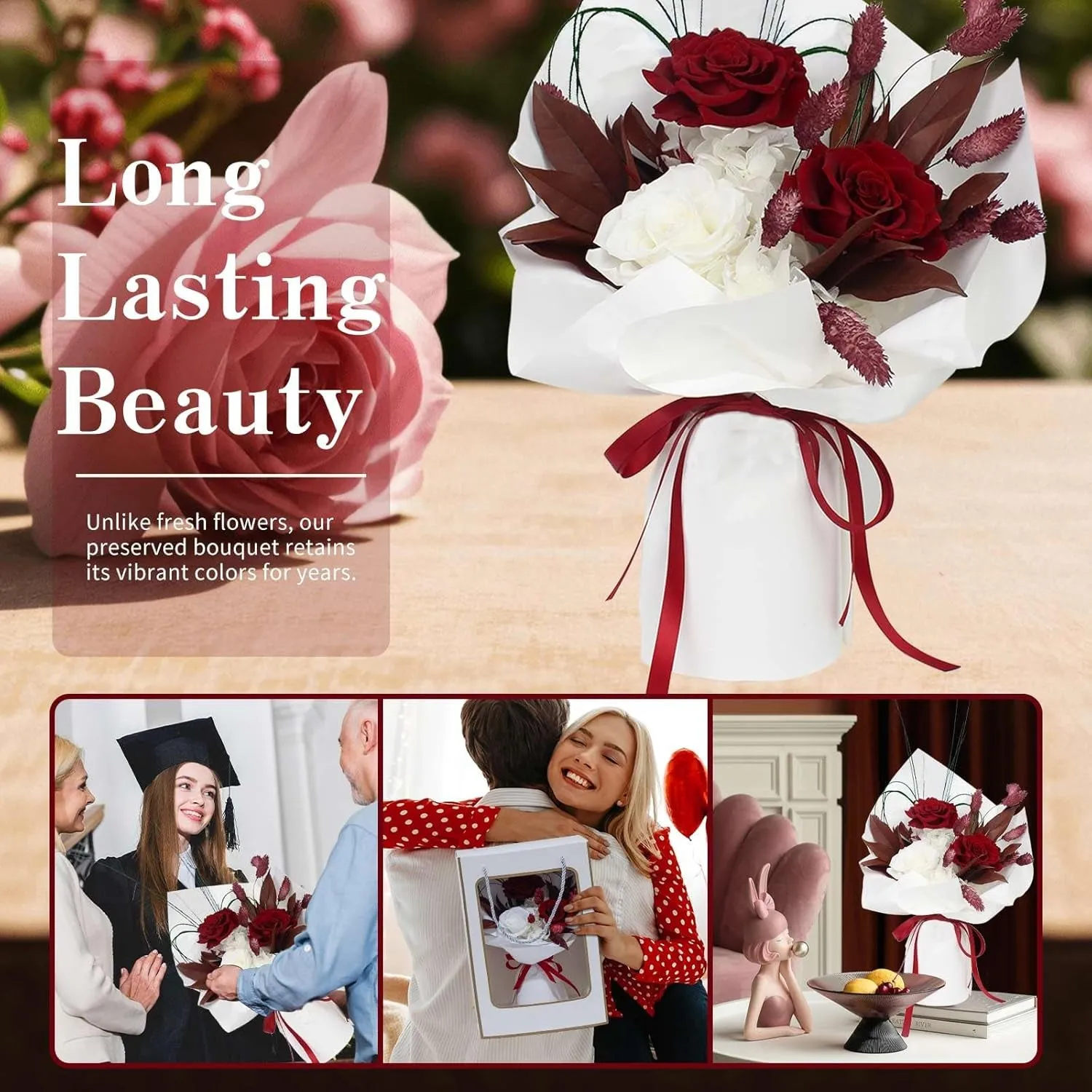 Preserved Flowers Bouquet ( Usa Express )