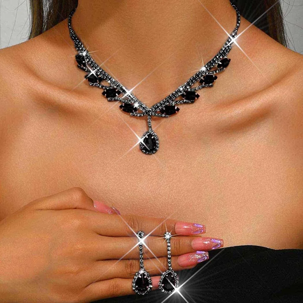 Rhinestone Jewelry Sets for Women ( Usa Express )