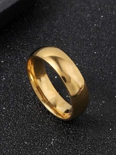 Rings for Men Women 8MM Wedding Band for Men