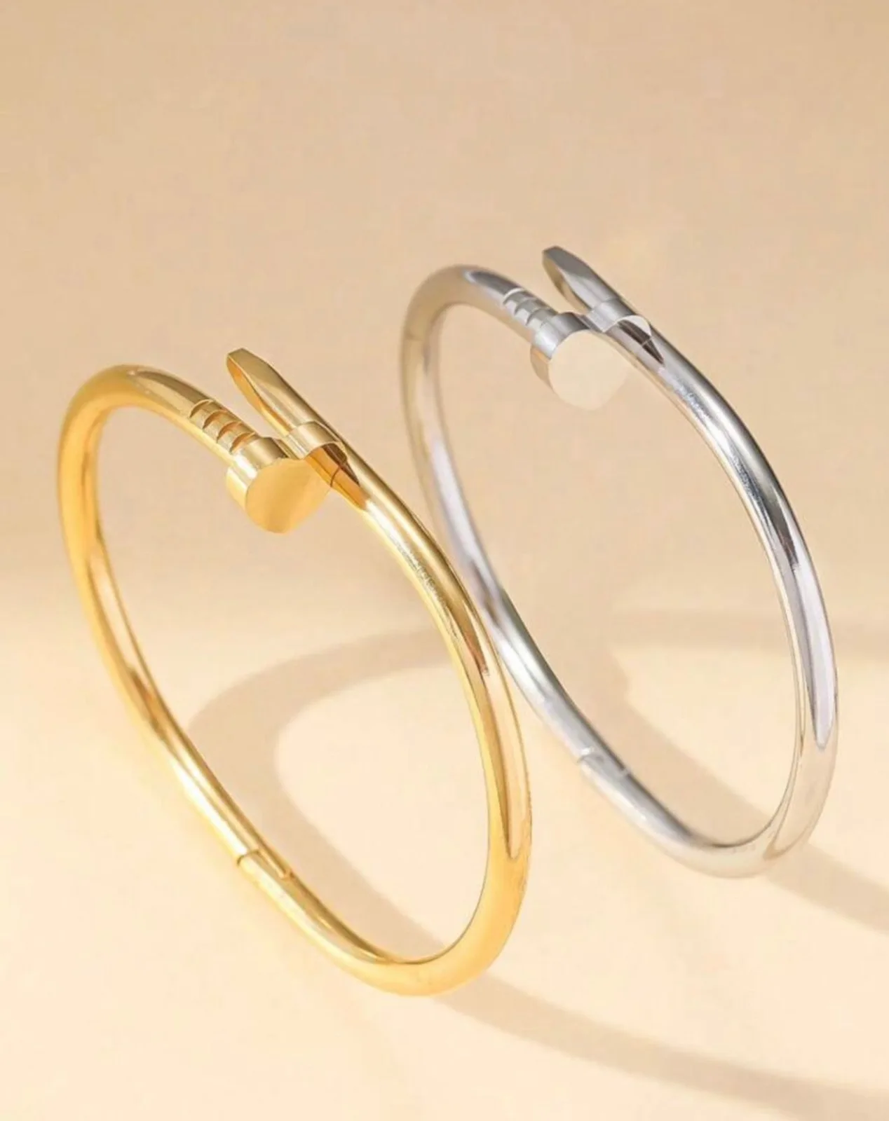 Silver Layered Chain Bracelets for woman  ( Usa Express )