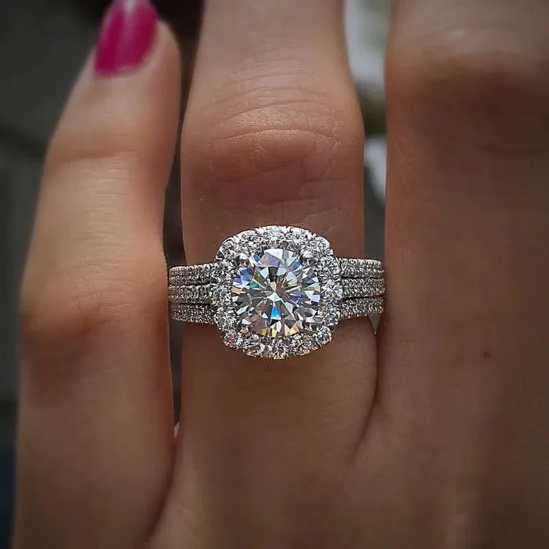 Cubic Zirconia HUITAN Ring ( Standard Delivery )
