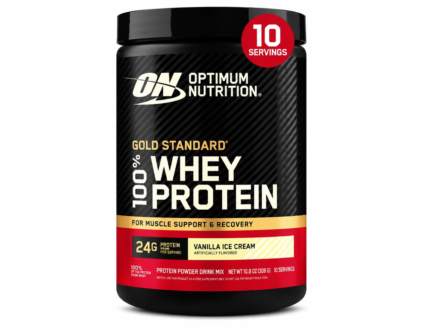 Whey Protein Powder, Vanilla Ice Cream