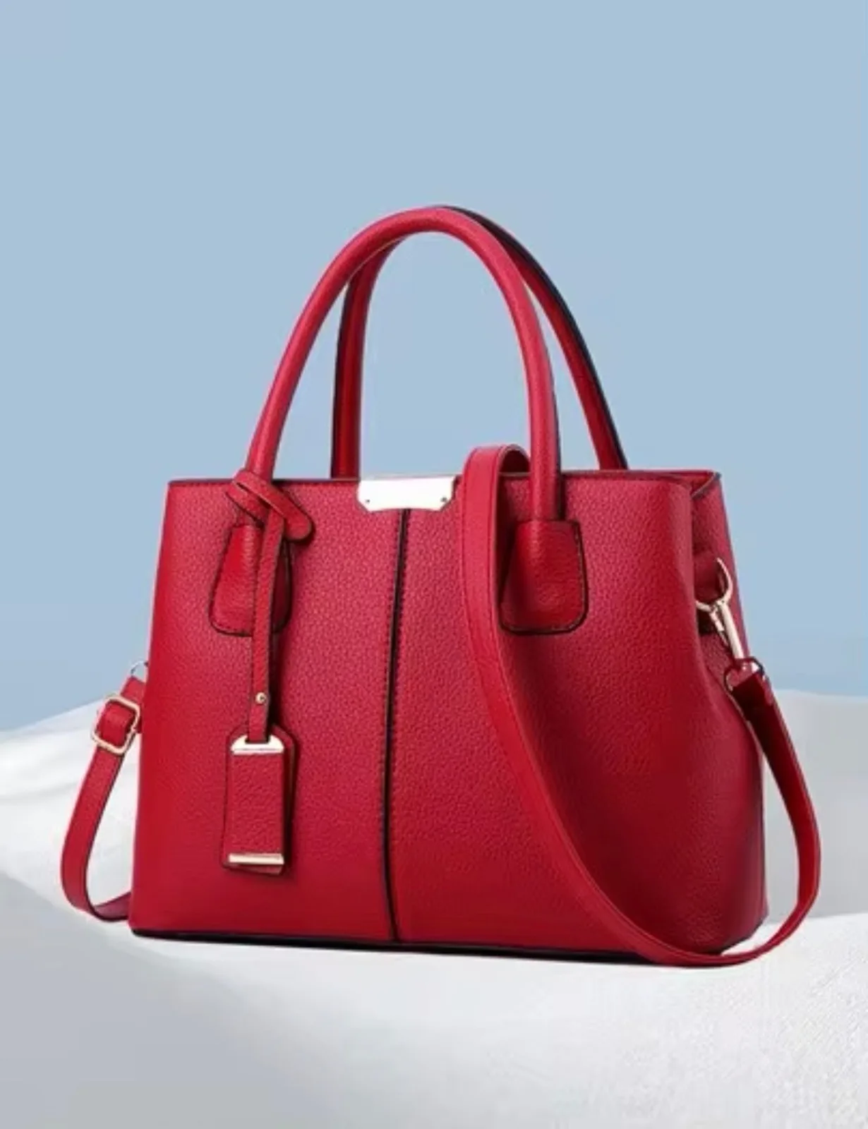 Women's  Shoulder Bag Top Handle Simple Handbag Messenger Bag Office Commuter Bag